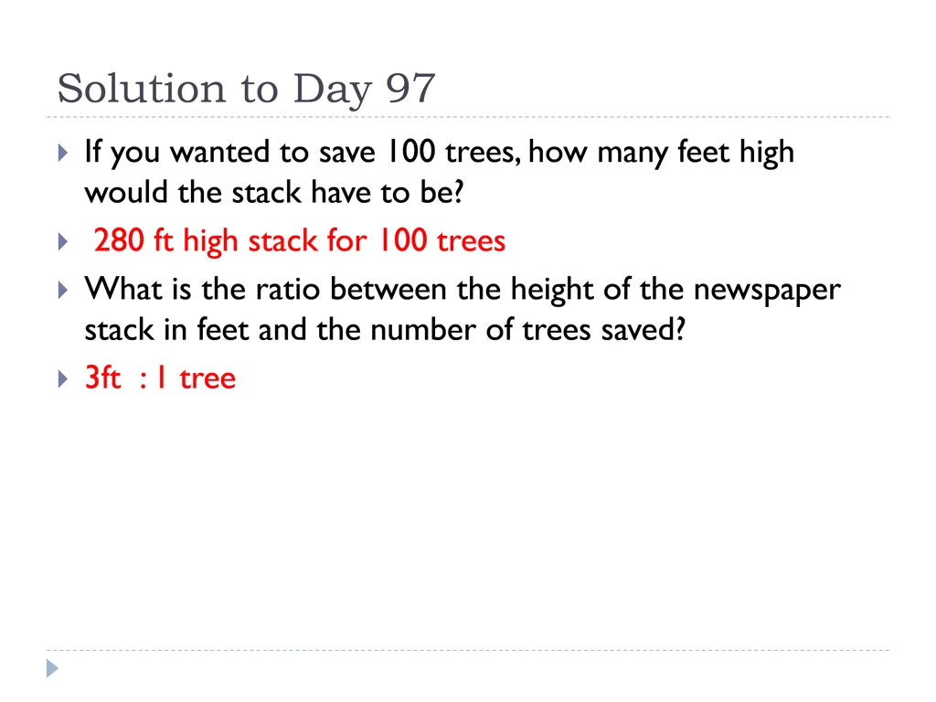 solution to day 97