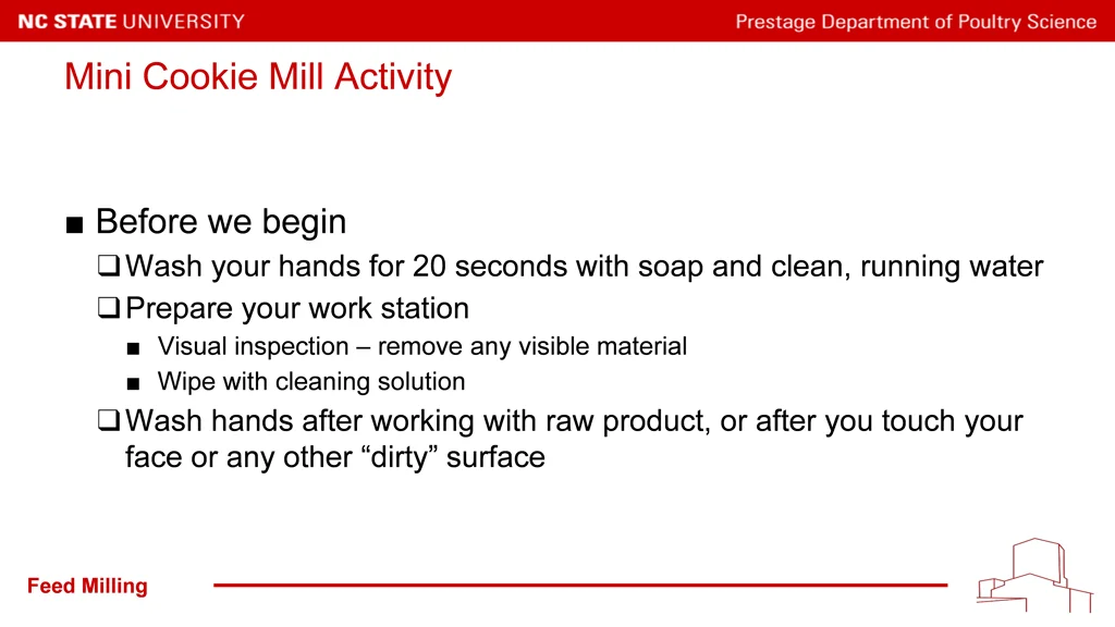 mini cookie mill activity 1