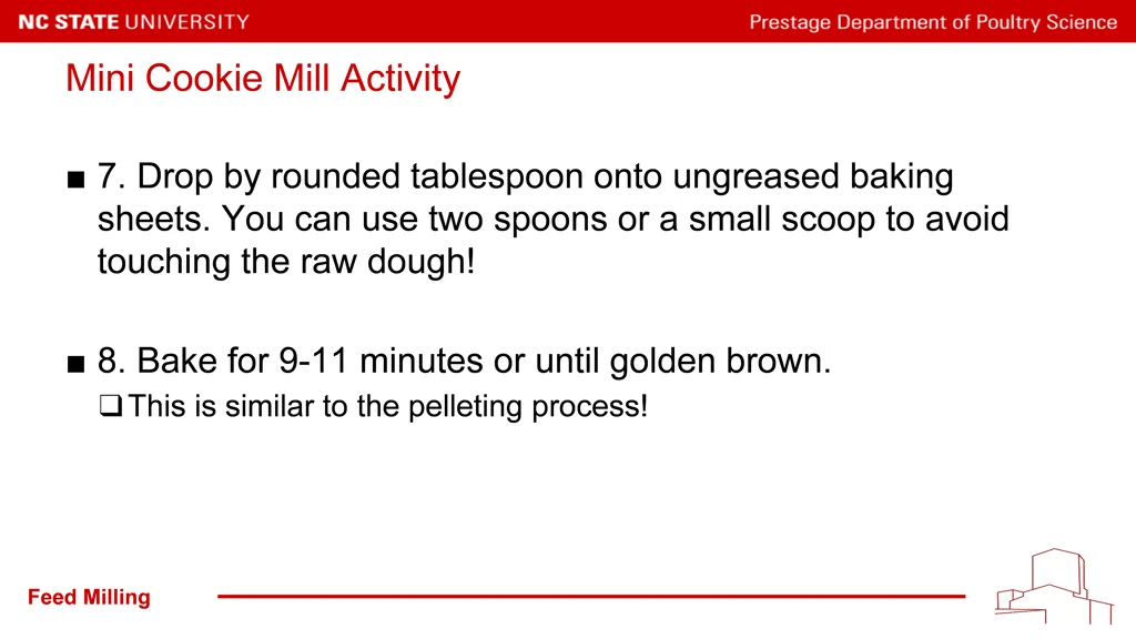 mini cookie mill activity 4