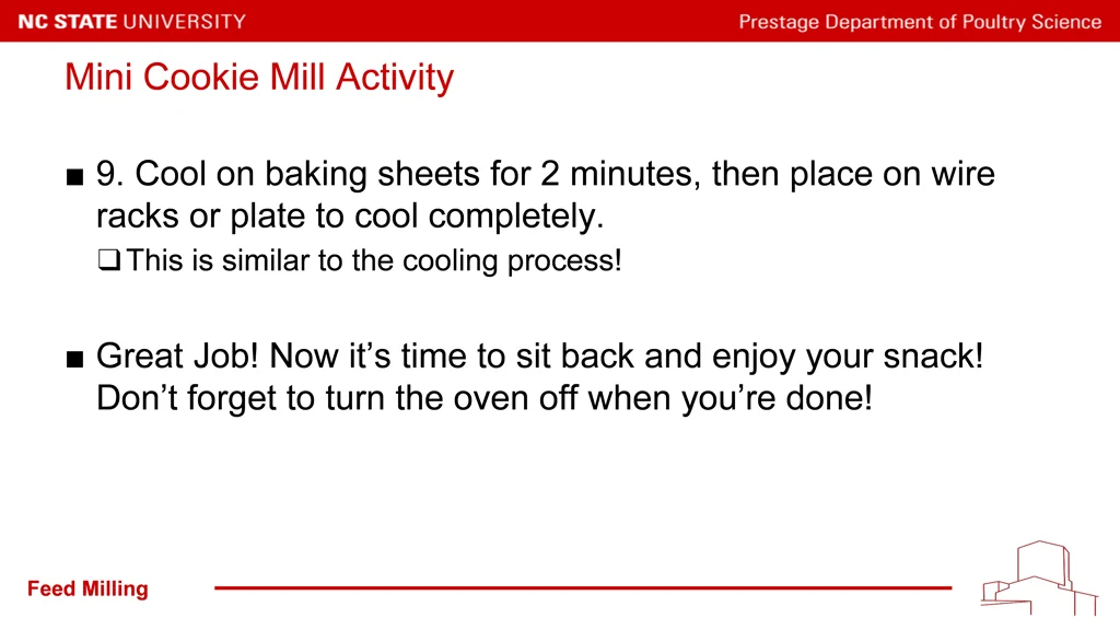 mini cookie mill activity 5