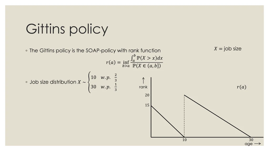 gittins policy