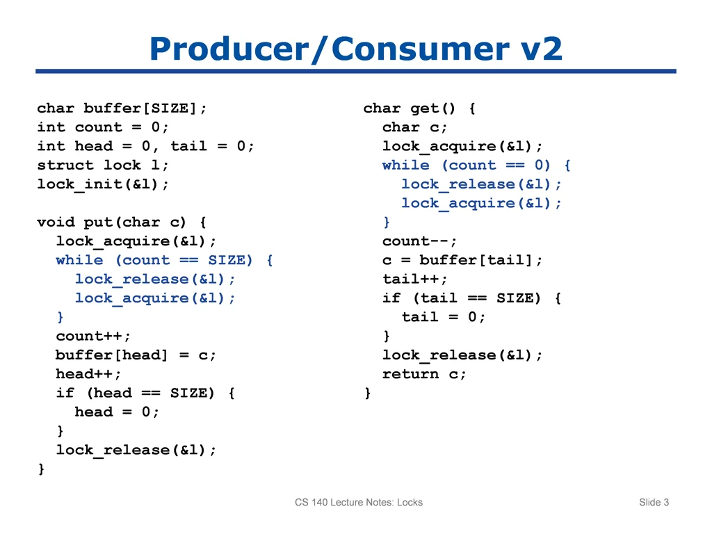 producer consumer v2