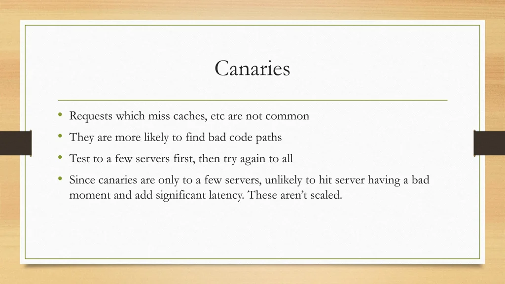canaries
