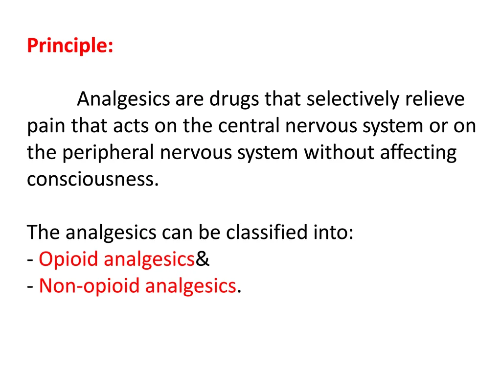 principle
