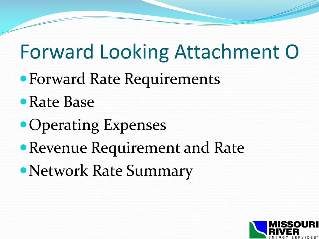forward looking attachment o forward rate