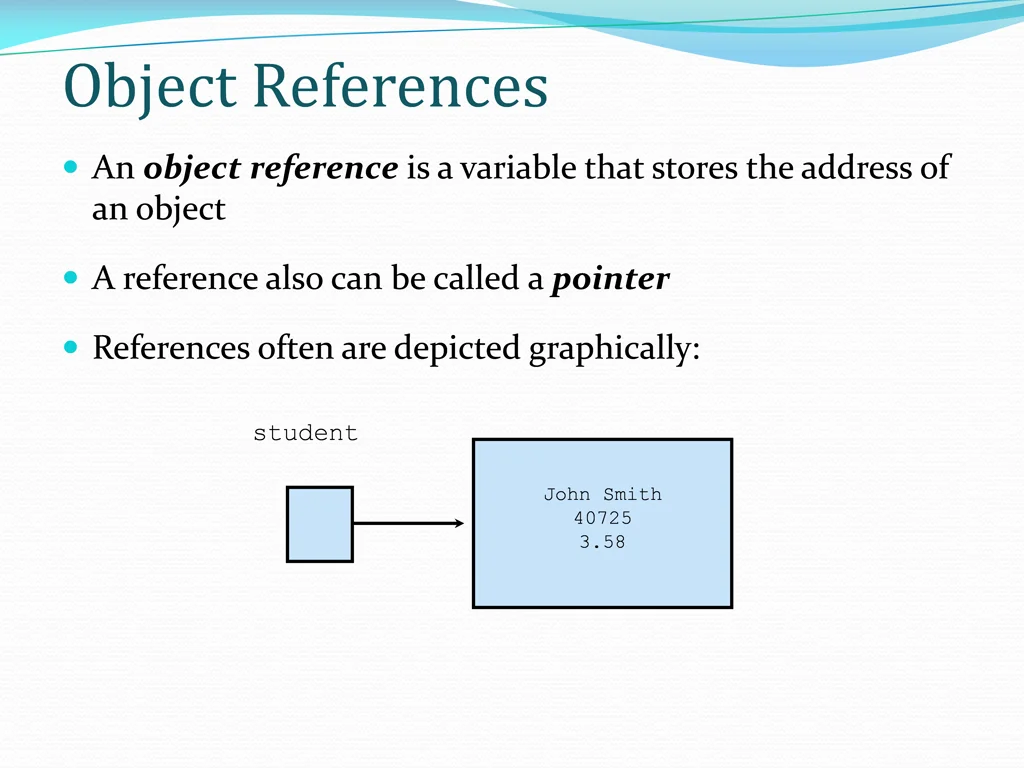 object references