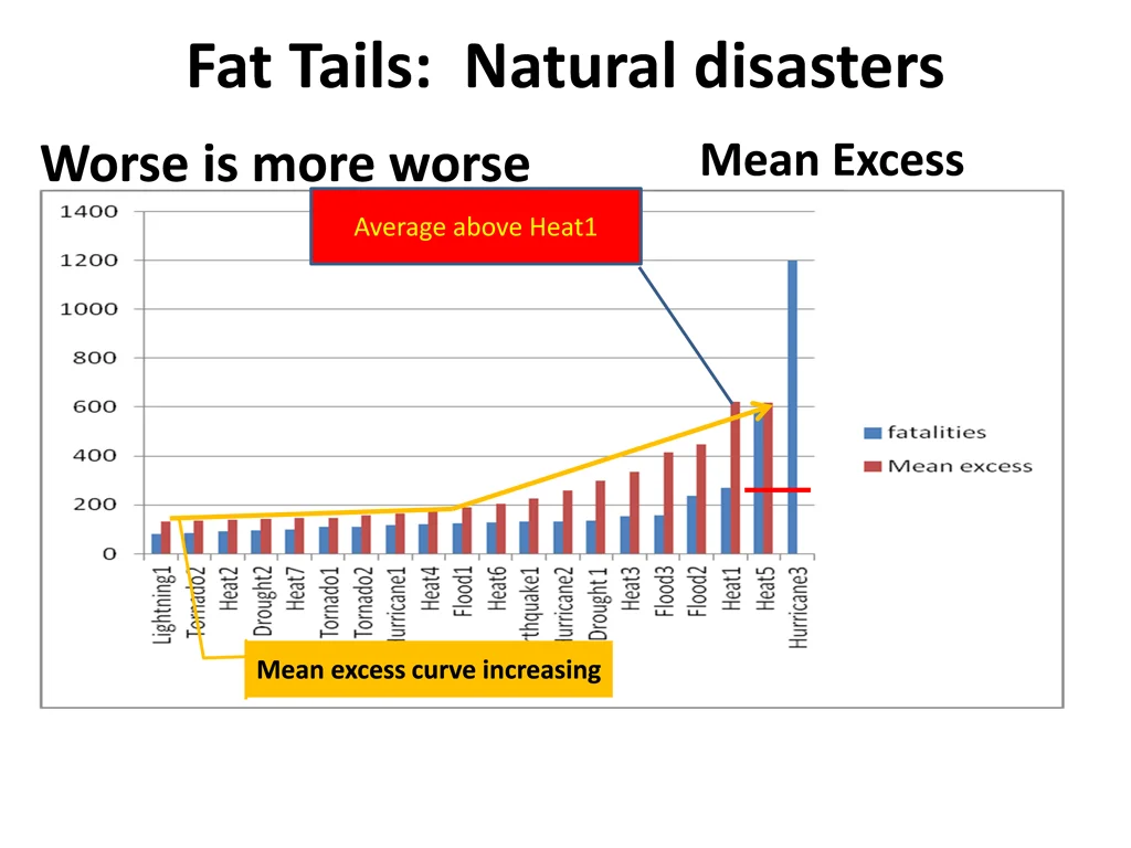 fat tails natural disasters