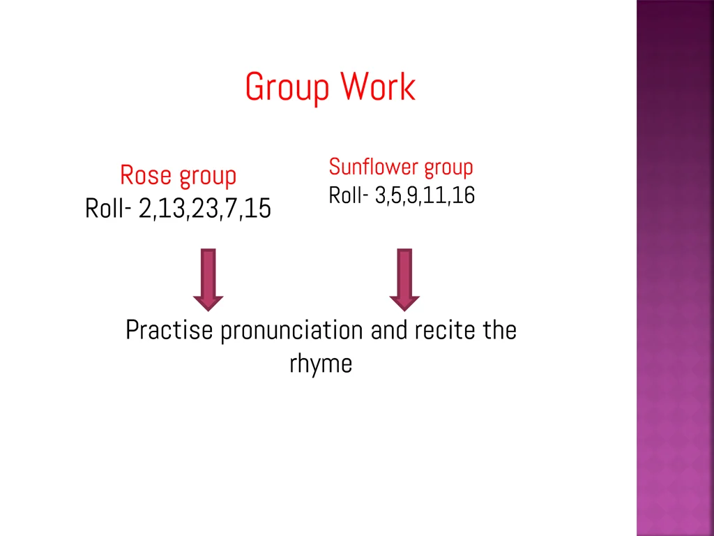 group work