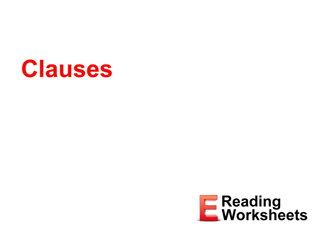 clauses