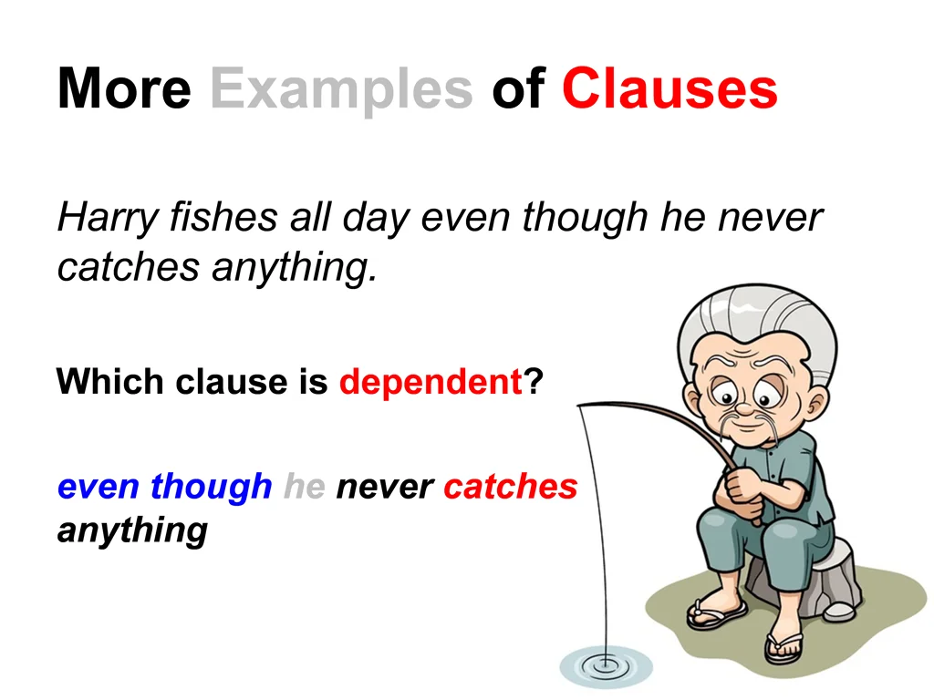 more examples of clauses 1