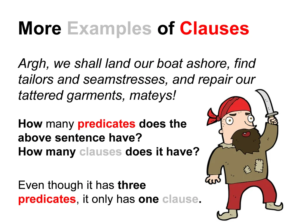 more examples of clauses 2