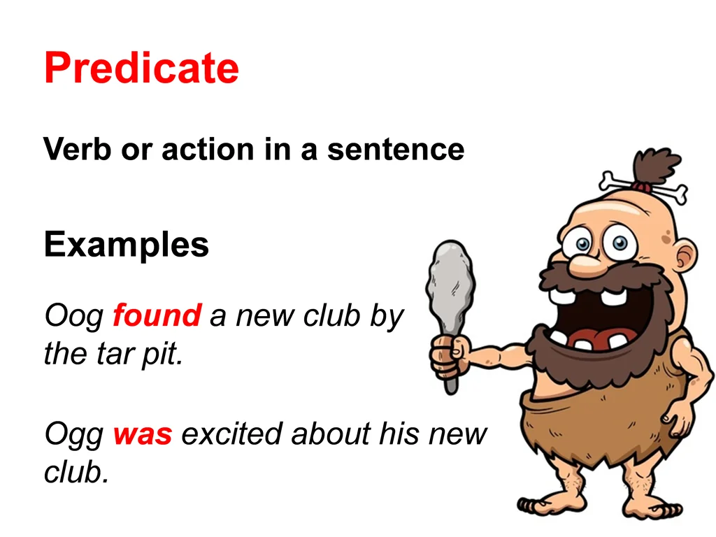 predicate