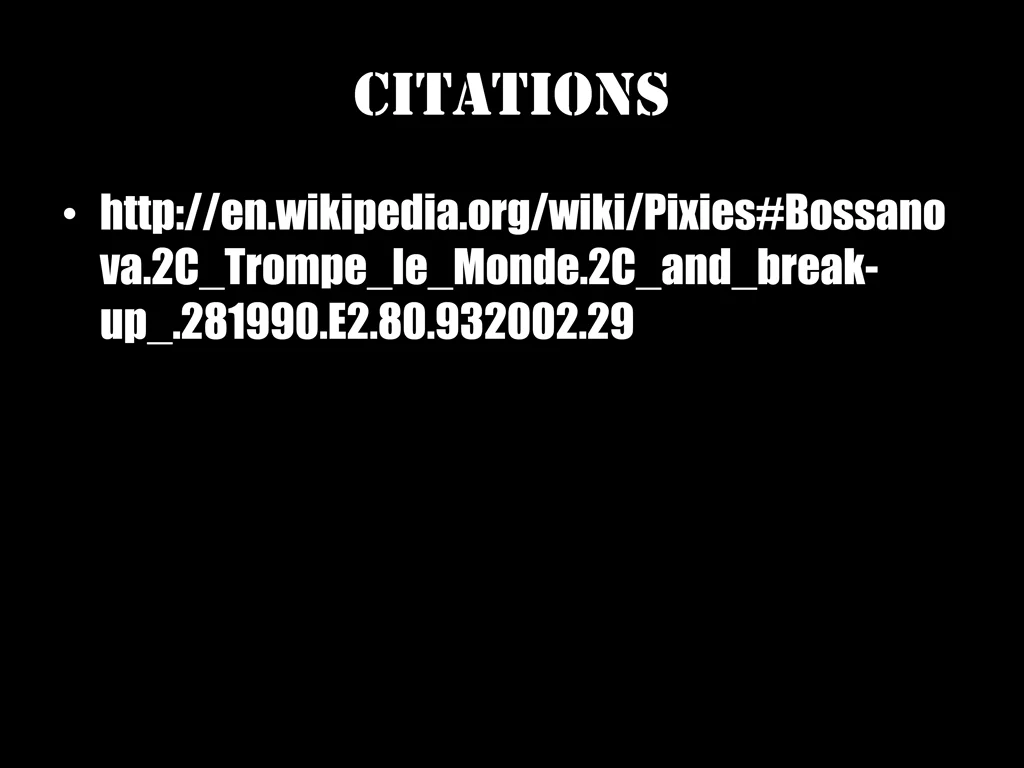 citations