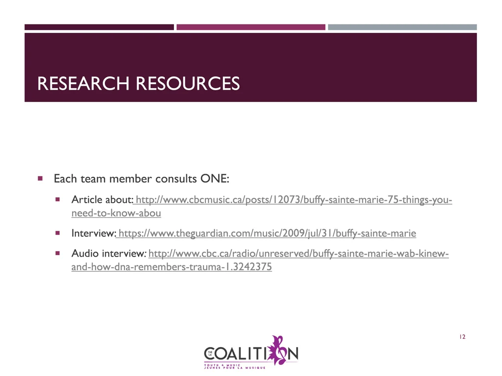 research resources