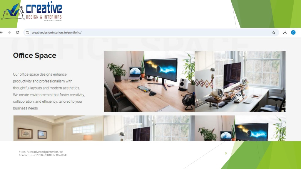 PPT - Creative Design Interiors PowerPoint Presentation, free download ...