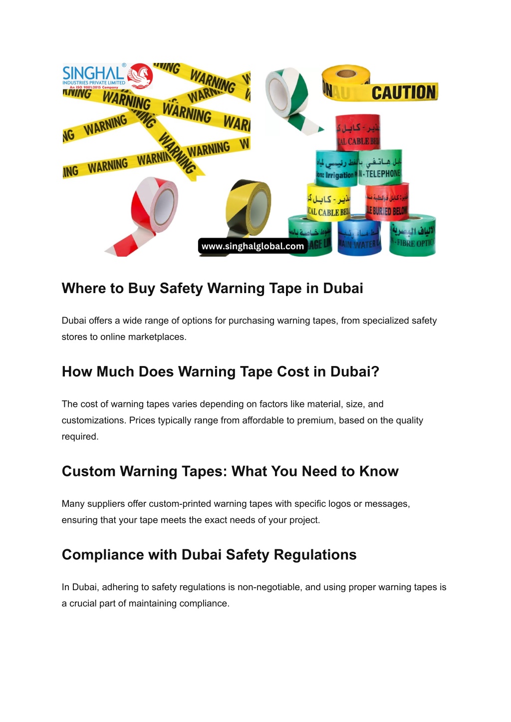 Ppt The Ultimate Guide To Warning Tape Are Ensuring Safety And