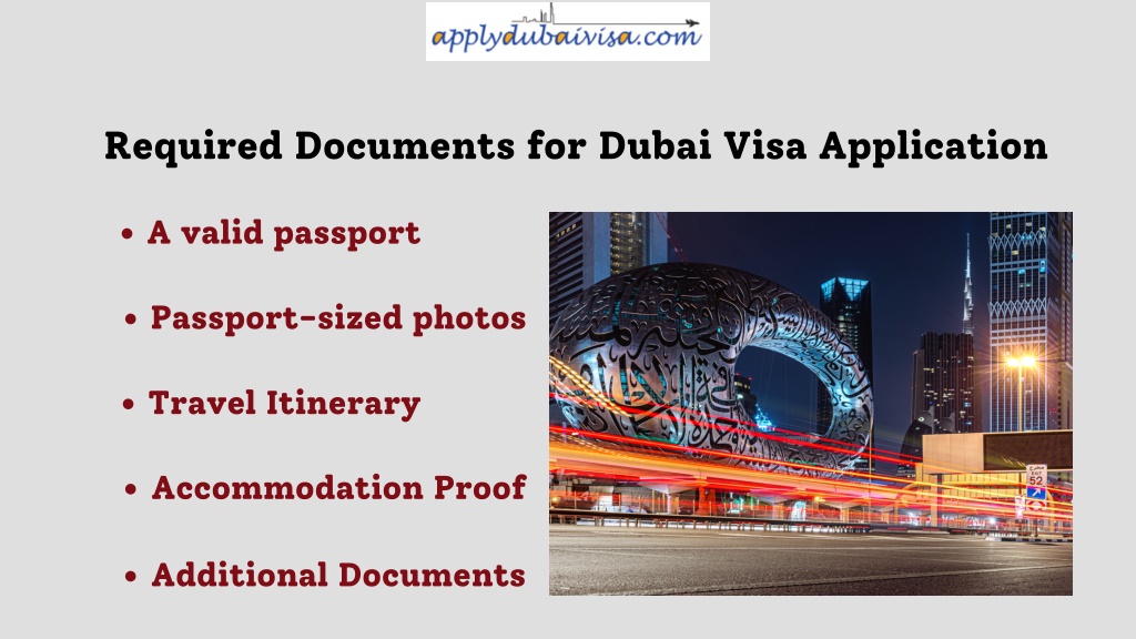 Ppt Everything You Need To Know About Visa Requirements For Dubai Powerpoint Presentation Id