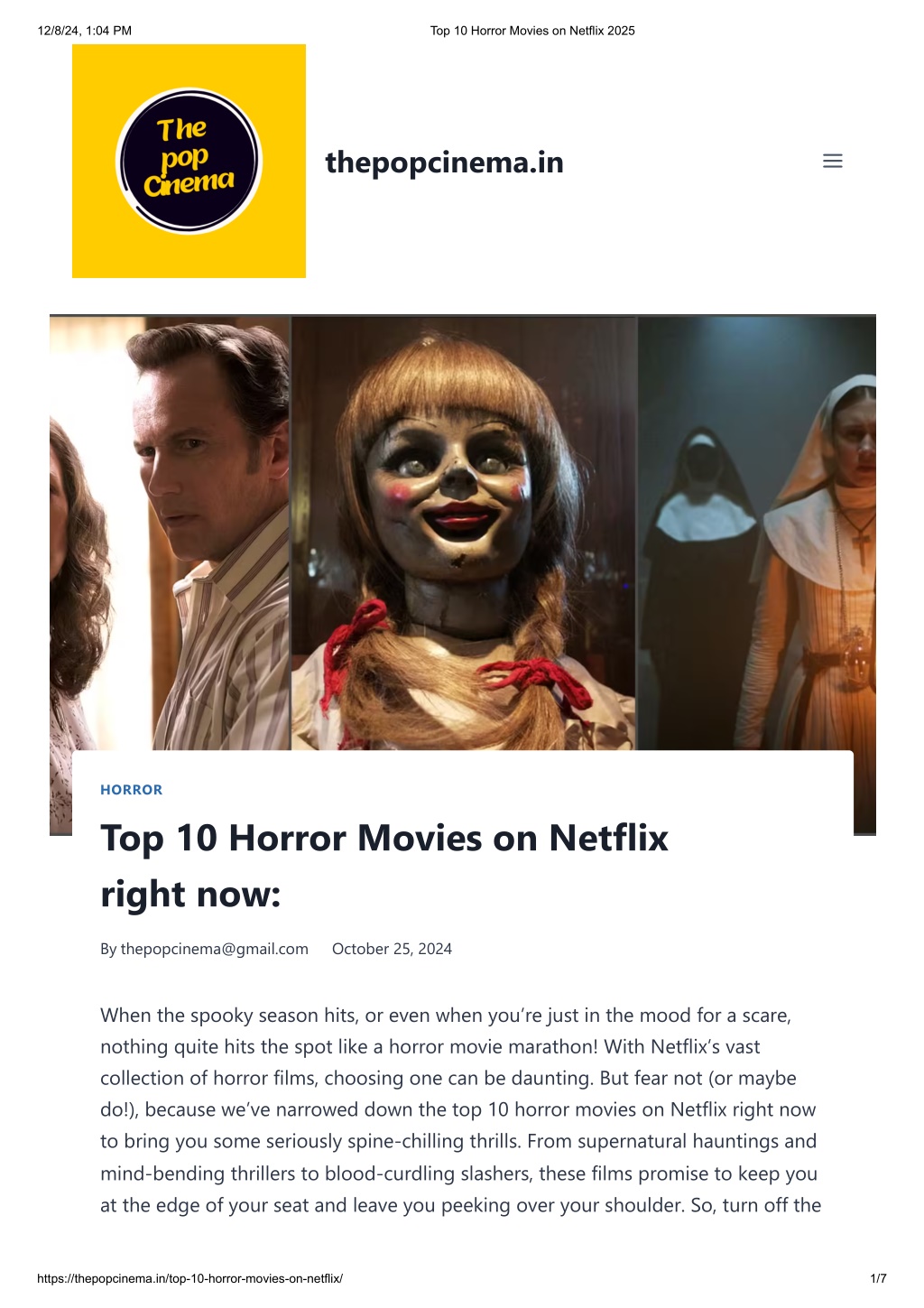 Scary Movies Netflix 2025 Images References :