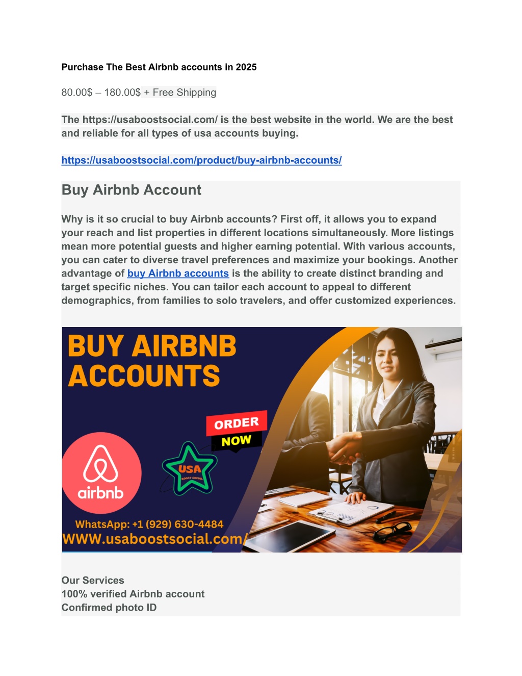 PPT Purchase The Best Airbnb accounts in 2025 PowerPoint Presentation ID13798367