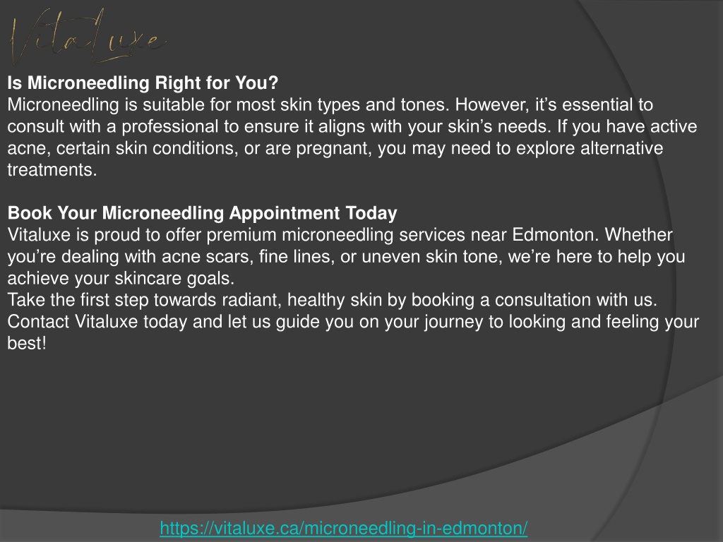 Ppt - Microneedling Services Near Edmonton Your Path To Rejuvenated 