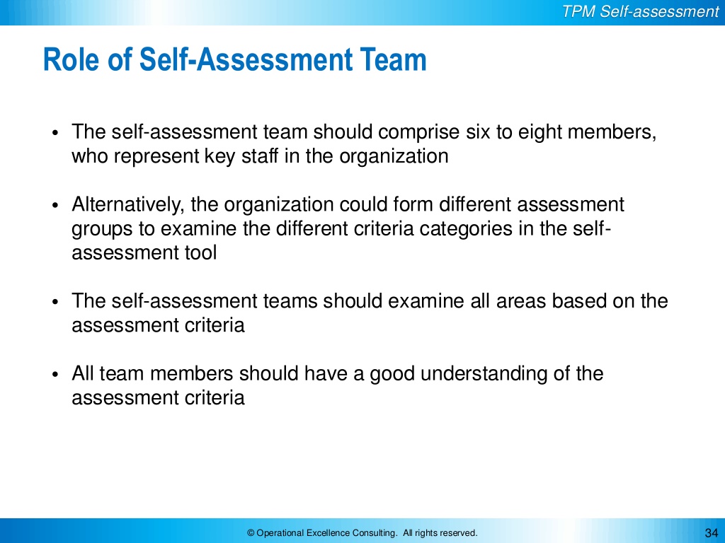 Ppt Tpm Self Assessment Guidebook Tool Powerpoint Presentation Id