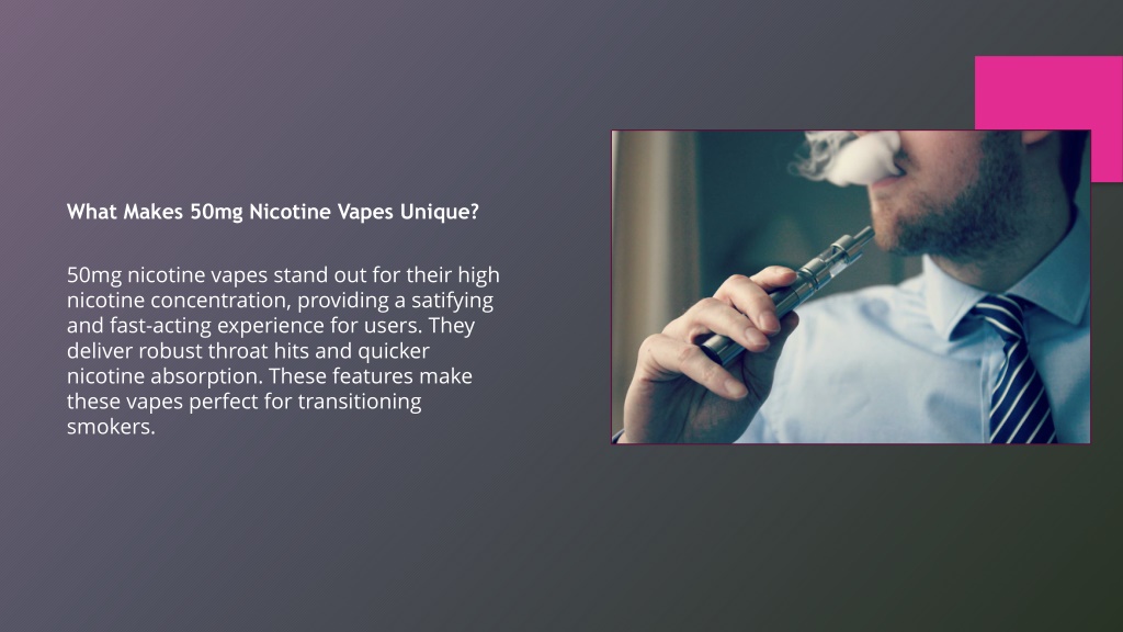 Ppt - Everything You Need To Know About 50mg Nicotine Disposable Vapes 