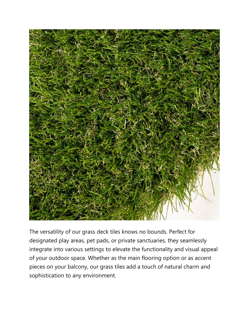 PPT - Artificial Grass Tile PowerPoint Presentation, free download - ID ...