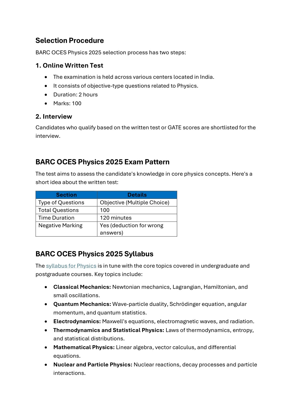 PPT BARC OCES Physics 2025 A Complete Guide PowerPoint Presentation