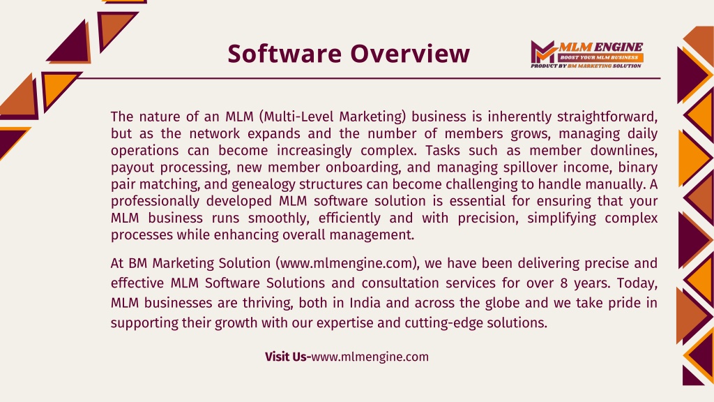 PPT - What Is MLM? A Simple Overview PowerPoint Presentation, free ...