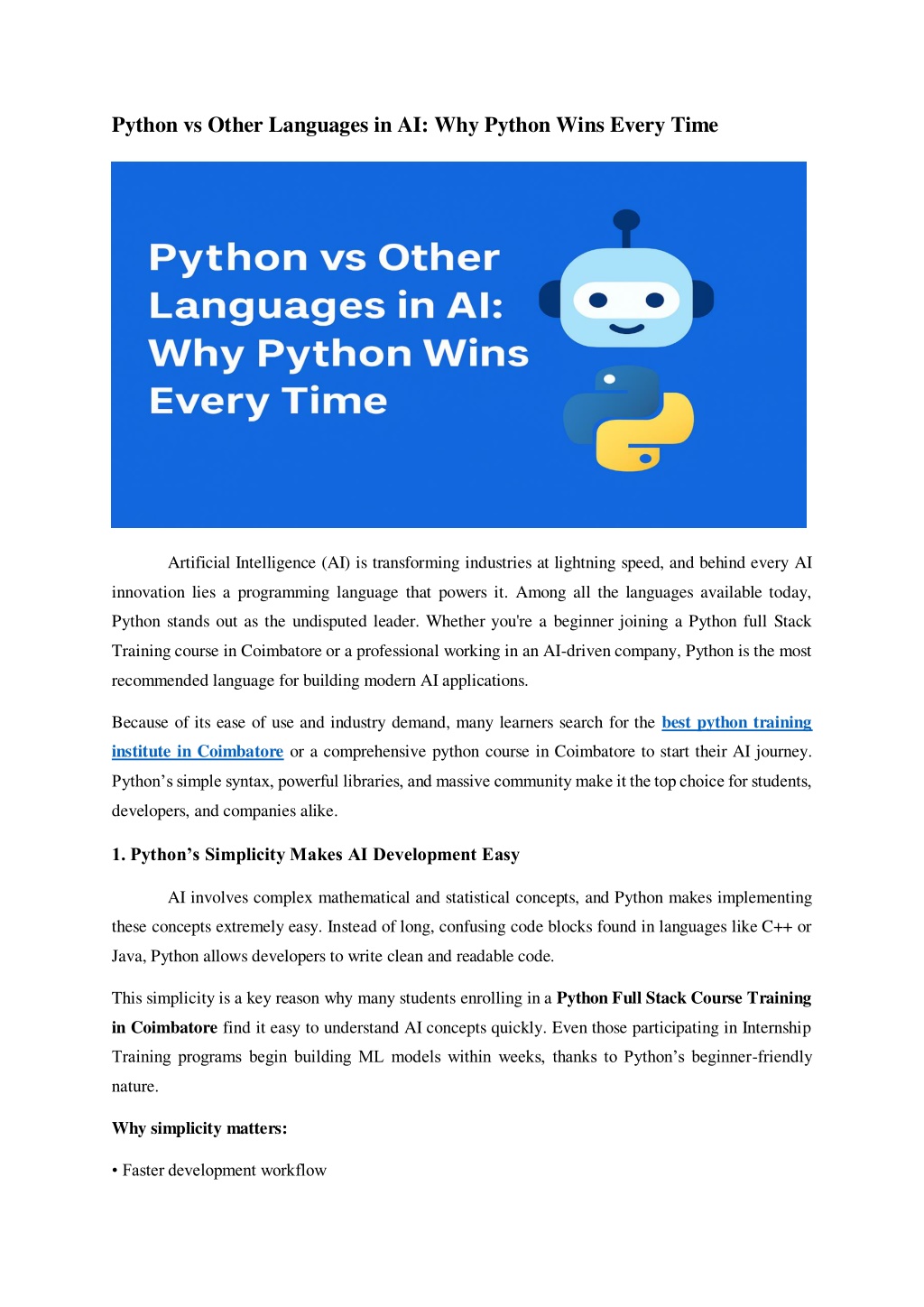 PPT - Python vs Other Languages in AI PowerPoint Presentation, free ...